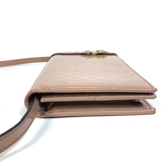 Salvatore Ferragamo bag canvas Gancini pink shoulder - Picture 2 of 13